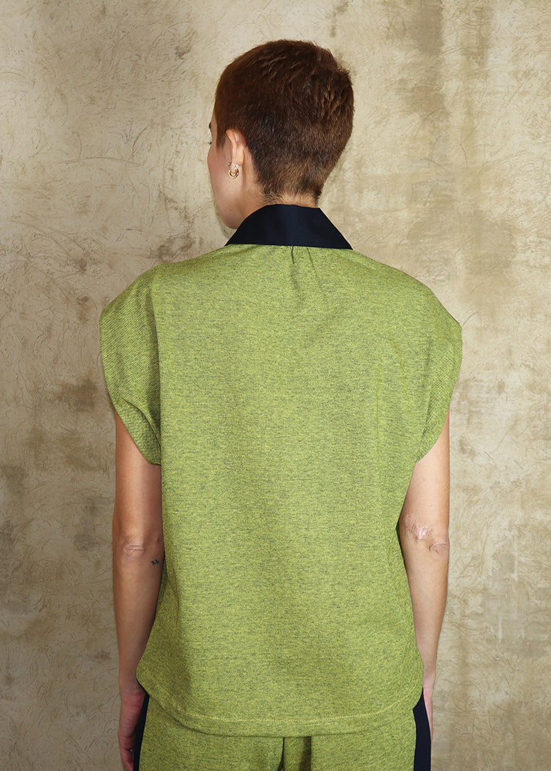 Perry Top - Chartreuse