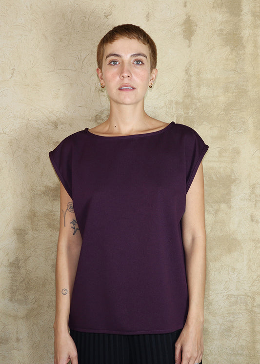 Kenmare Top - Aubergine