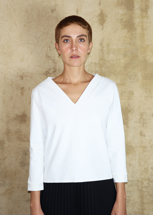 Varick Top - Ivory