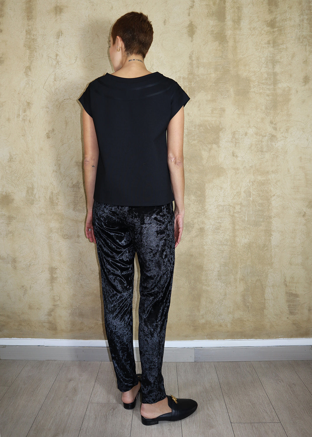 Baxter Pants - Midnight Velvet