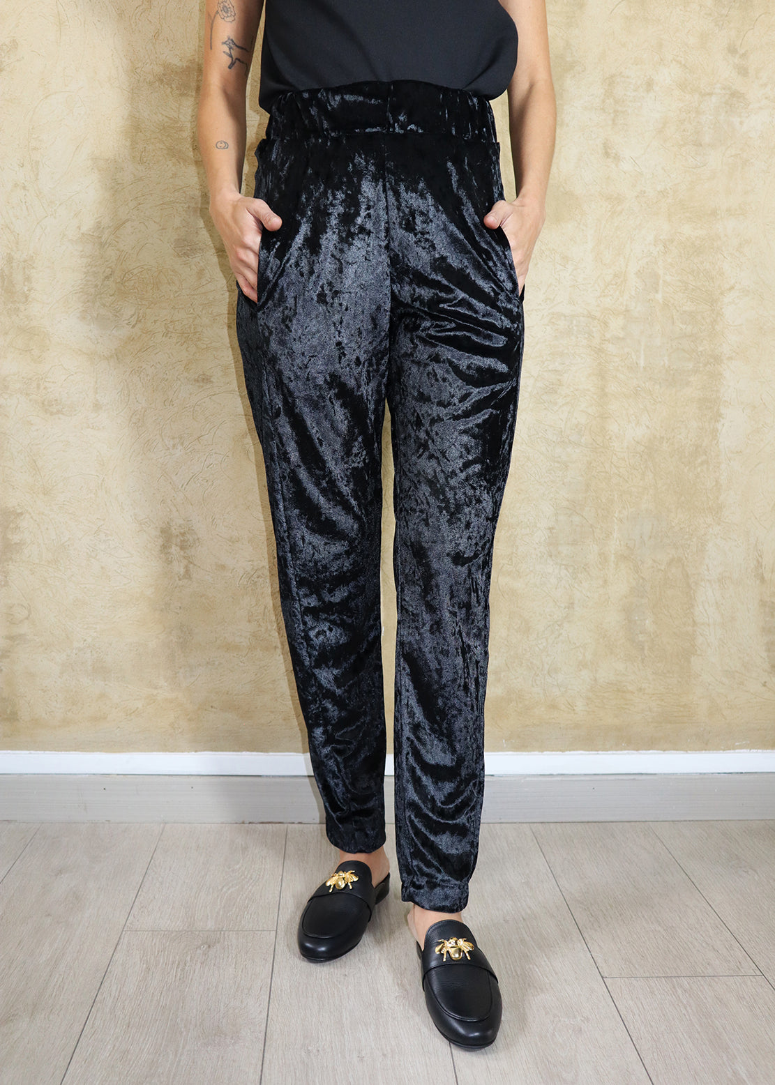 Baxter Pants - Midnight Velvet